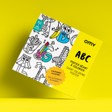 Görseli Galeri görüntüleyiciye yükleyin, OMY Coloring Poster - ABC