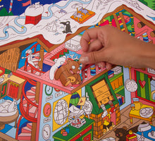 Görseli Galeri görüntüleyiciye yükleyin, OMY Sticker Poster - Santa's Workshop