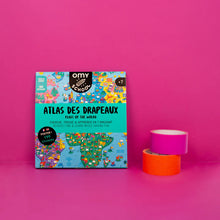 Görseli Galeri görüntüleyiciye yükleyin, OMY School Öğretici Poster - Atlas of Flags