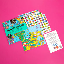 Görseli Galeri görüntüleyiciye yükleyin, OMY School Öğretici Poster - Atlas of Flags