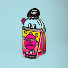 Görseli Galeri görüntüleyiciye yükleyin, OMY Sticker by Number - Bubble Tea