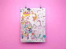 Görseli Galeri görüntüleyiciye yükleyin, OMY Coloring Poster - Lily