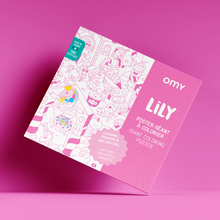 Görseli Galeri görüntüleyiciye yükleyin, OMY Coloring Poster - Lily