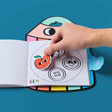 Görseli Galeri görüntüleyiciye yükleyin, OMY Montessori Çıkartma ve Boyama Kitabı - Geometric Shapes