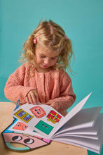 Görseli Galeri görüntüleyiciye yükleyin, OMY Montessori Çıkartma ve Boyama Kitabı - Geometric Shapes