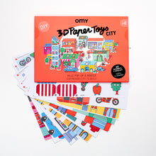 Görseli Galeri görüntüleyiciye yükleyin, OMY 3D Paper Toys - City