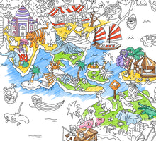 Görseli Galeri görüntüleyiciye yükleyin, OMY Coloring Poster - Atlas