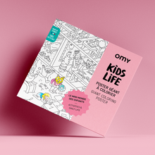 Görseli Galeri görüntüleyiciye yükleyin, OMY Coloring Poster - Kids Life