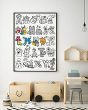 Görseli Galeri görüntüleyiciye yükleyin, OMY Coloring Poster - ABC