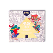 Görseli Galeri görüntüleyiciye yükleyin, OMY Coloring Poster - Magic Tree