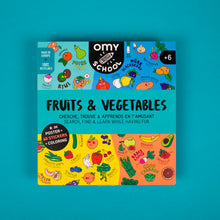 Görseli Galeri görüntüleyiciye yükleyin, OMY School Öğretici Poster - Fruits & Vegetables
