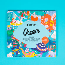 Görseli Galeri görüntüleyiciye yükleyin, OMY Sticker Poster - Ocean
