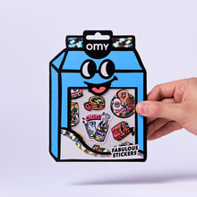 Görseli Galeri görüntüleyiciye yükleyin, OMY Fabulous Vinil Çıkartmalar - Milk