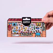 Görseli Galeri görüntüleyiciye yükleyin, OMY Fabulous Vinil Çıkartmalar - Sushi Shop