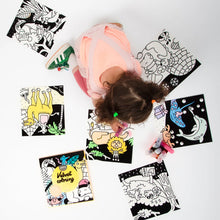 Görseli Galeri görüntüleyiciye yükleyin, OMY Velvet Coloring - Animals