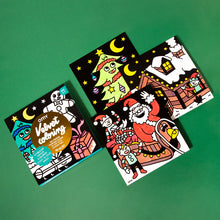 Görseli Galeri görüntüleyiciye yükleyin, OMY Velvet Coloring / İlk Boyamalarım - Ho Ho Ho