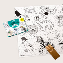 Görseli Galeri görüntüleyiciye yükleyin, OMY Coloring Pocket - Animals