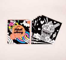 Görseli Galeri görüntüleyiciye yükleyin, OMY Velvet Coloring / İlk Boyamalarım - Kawaii