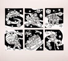 Görseli Galeri görüntüleyiciye yükleyin, OMY Velvet Coloring / İlk Boyamalarım - Cosmos