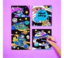 Görseli Galeri görüntüleyiciye yükleyin, OMY Velvet Coloring / İlk Boyamalarım - Cosmos