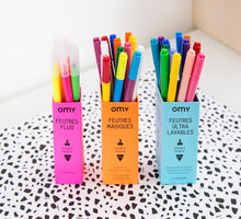 Görseli Galeri görüntüleyiciye yükleyin, OMY Ultra Washable Çift Uçlu Keçeli Kalem