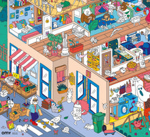 Görseli Galeri görüntüleyiciye yükleyin, OMY Sticker Poster - Home