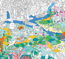Görseli Galeri görüntüleyiciye yükleyin, OMY Coloring Poster - Jungle