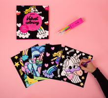 Görseli Galeri görüntüleyiciye yükleyin, OMY Velvet Coloring / İlk Boyamalarım - Lily