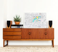 Görseli Galeri görüntüleyiciye yükleyin, OMY Coloring Poster - London