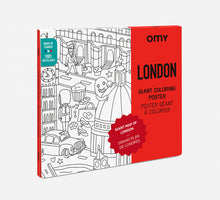 Görseli Galeri görüntüleyiciye yükleyin, OMY Coloring Poster - London