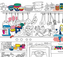 Görseli Galeri görüntüleyiciye yükleyin, OMY Paper Placemat - Bon Appetit