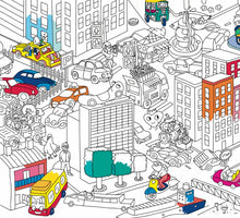 Görseli Galeri görüntüleyiciye yükleyin, OMY Paper Placemats - Vroom Vroom