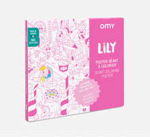 Görseli Galeri görüntüleyiciye yükleyin, OMY Coloring Poster - Lily