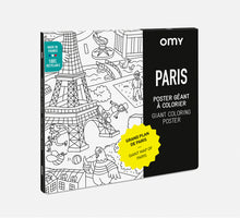 Görseli Galeri görüntüleyiciye yükleyin, OMY Coloring Poster - Paris