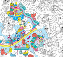 Görseli Galeri görüntüleyiciye yükleyin, OMY Coloring Poster - Kawaii