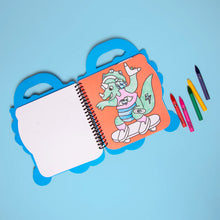 Görseli Galeri görüntüleyiciye yükleyin, OMY Super Coloring &amp; Stickers Book - Dino
