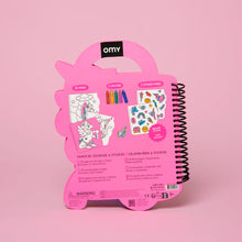 Görseli Galeri görüntüleyiciye yükleyin, OMY Super Coloring &amp; Stickers Book - Lily
