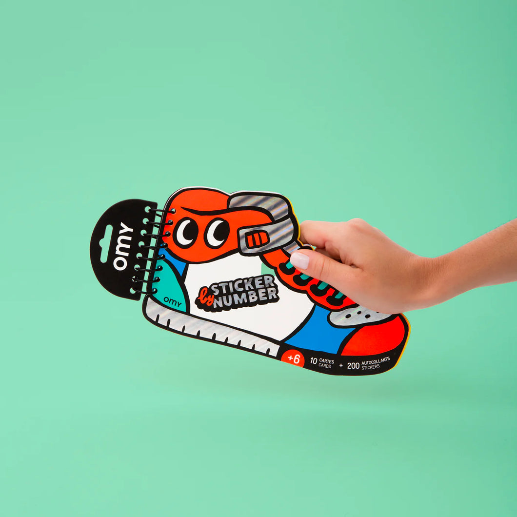 OMY Sticker by Number - Street
