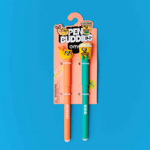 Görseli Galeri görüntüleyiciye yükleyin, OMY Pen Buddies Silinebilir Kalem - Mewchi &amp; Noo
