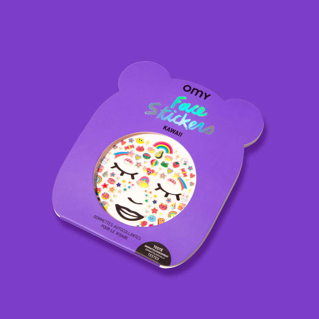 OMY Face Stickers - Kawaii