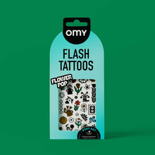 Görseli Galeri görüntüleyiciye yükleyin, OMY Flash Tattoos Geçici Dövme - Flower Pop
