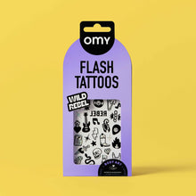 Görseli Galeri görüntüleyiciye yükleyin, OMY Flash Tattoos Geçici Dövme - Wild Rebel

