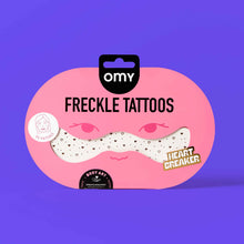 Görseli Galeri görüntüleyiciye yükleyin, OMY Freckle Tattoos Çil Efektli Geçici Dövme - Heart Breaker
