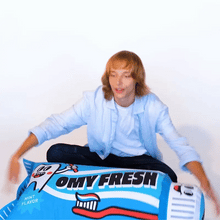 Görseli Galeri görüntüleyiciye yükleyin, OMY Dev Şişme Minder - Fresh
