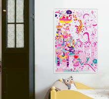 Görseli Galeri görüntüleyiciye yükleyin, OMY Coloring Poster - Lily
