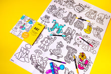 Görseli Galeri görüntüleyiciye yükleyin, OMY Coloring Poster - ABC
