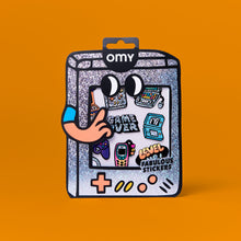 Görseli Galeri görüntüleyiciye yükleyin, OMY Fabulous Vinil Çıkartmalar - Game Boy
