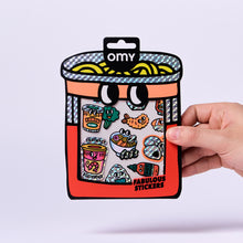 Görseli Galeri görüntüleyiciye yükleyin, OMY Fabulous Vinil Çıkartmalar - Noodle
