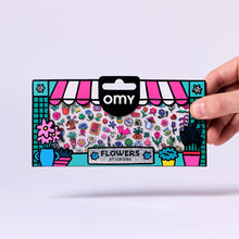 Görseli Galeri görüntüleyiciye yükleyin, OMY Fabulous Vinil Çıkartmalar - Flower Shop
