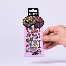 Görseli Galeri görüntüleyiciye yükleyin, OMY Fabulous Vinil Çıkartmalar - Make Up
